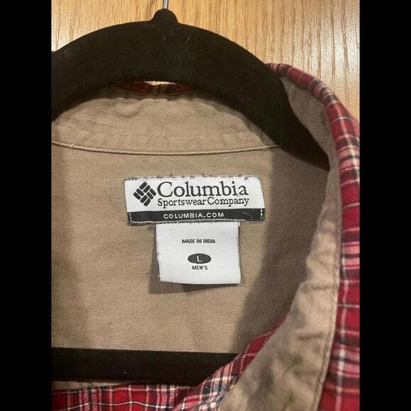 Columbia Red Flannel - Size L - Picture 3 of 3